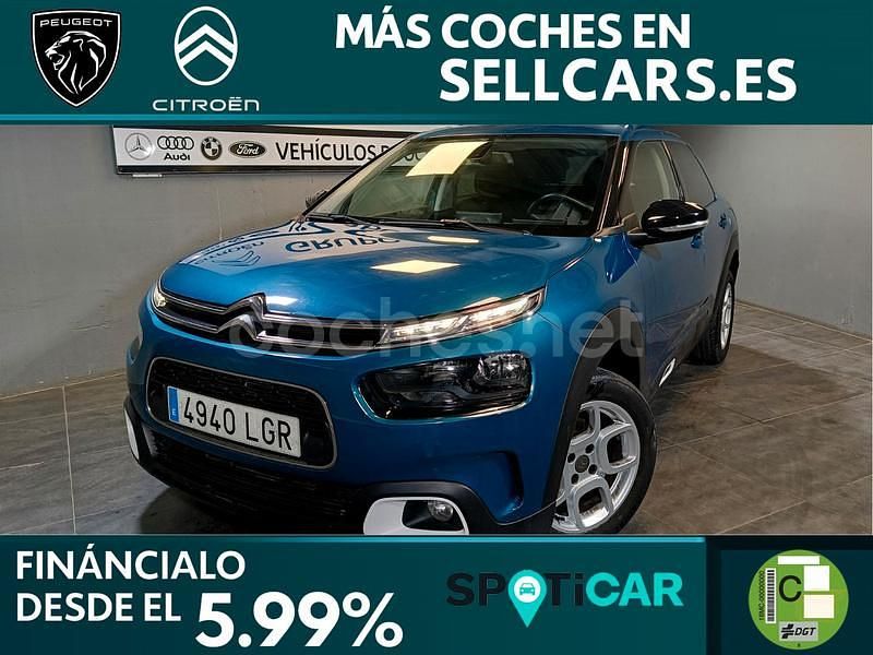 Usado Citroën C4 PureTech 110 CV (80 kW) 2020 Azul Berlina