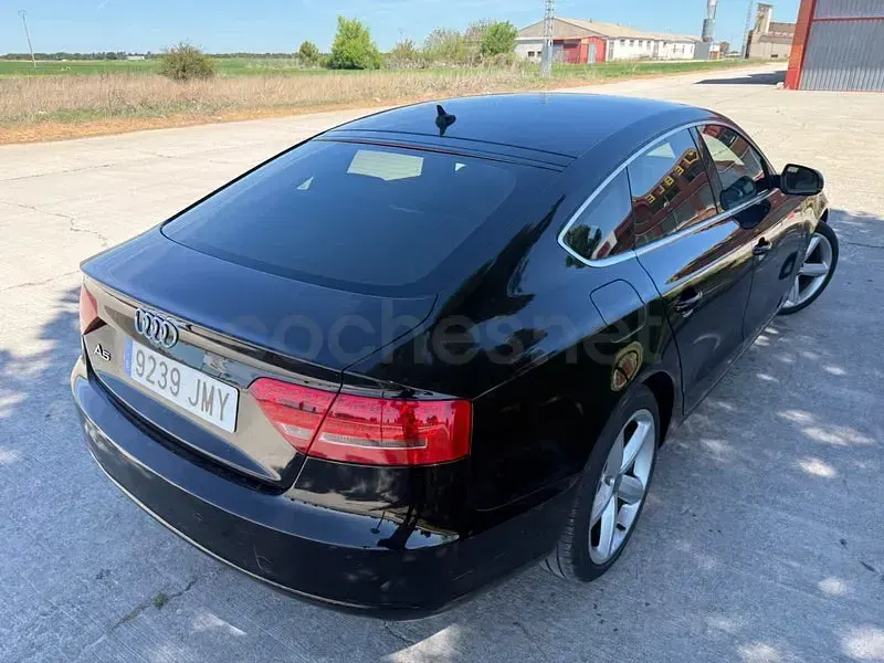 Usado Audi A5 Sportback S-Line 143 CV (105 kW) 2010 Negro Utilitario