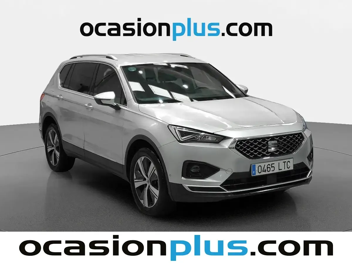 Usado Seat Tarraco 4Drive 200 CV (147 kW) 2021 Gris SUV