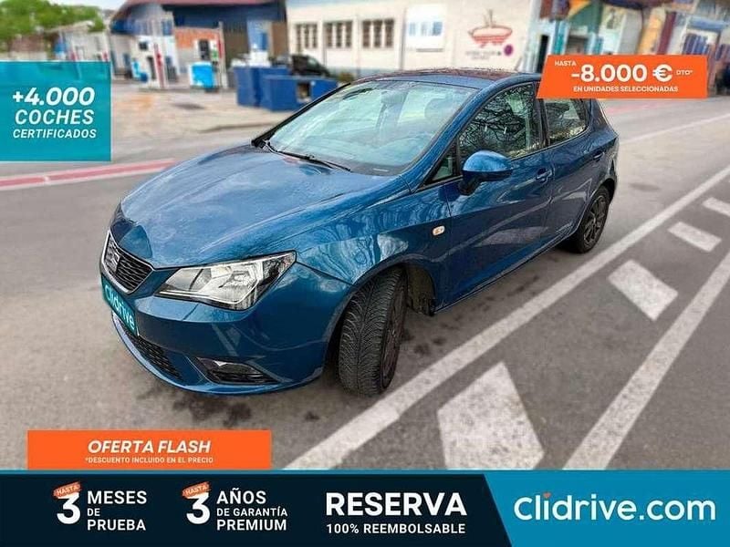 Usado Seat Ibiza Style 105 CV (77 kW) 2014 Azul Utilitario