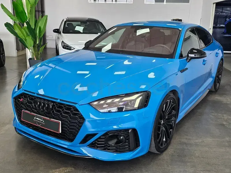 Usado Audi RS5 Sportback Premium 450 CV (330 kW) 2020 Azul Berlina