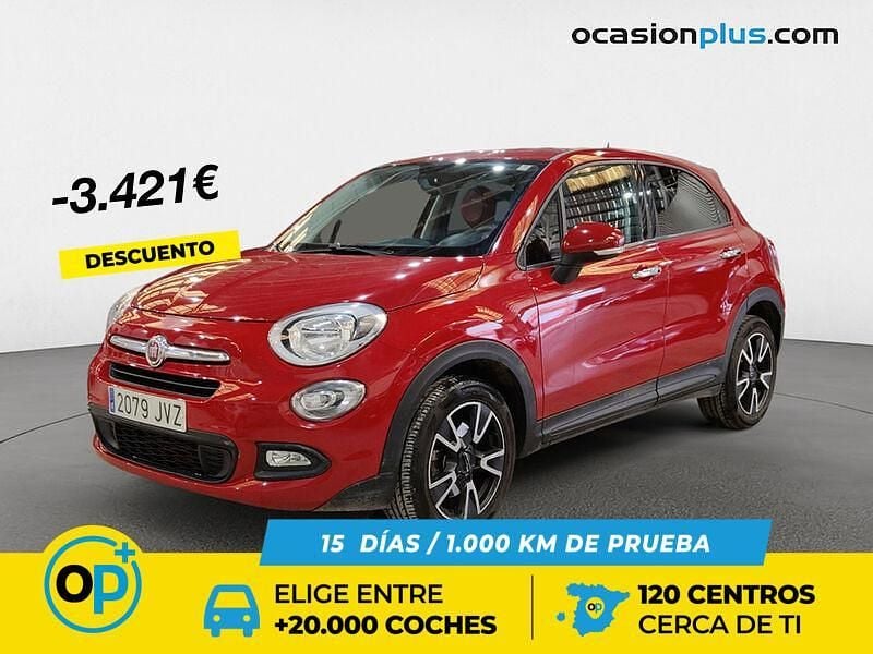 Usado Fiat 500X Pop Star 120 CV (88 kW) 2016 Rojo SUV