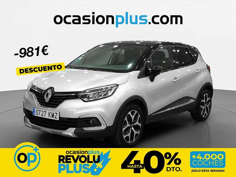 Usado Renault Captur Zen 120 CV (88 kW) 2018 Gris SUV