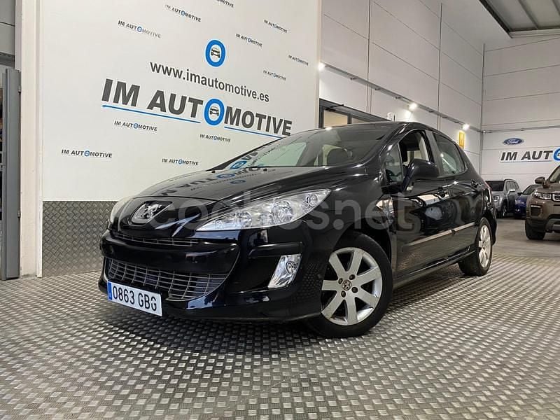 Negro Usado 2008 Peugeot 308 Premium Berlina | 6490 € (Precio justo) - Imagen 1/4