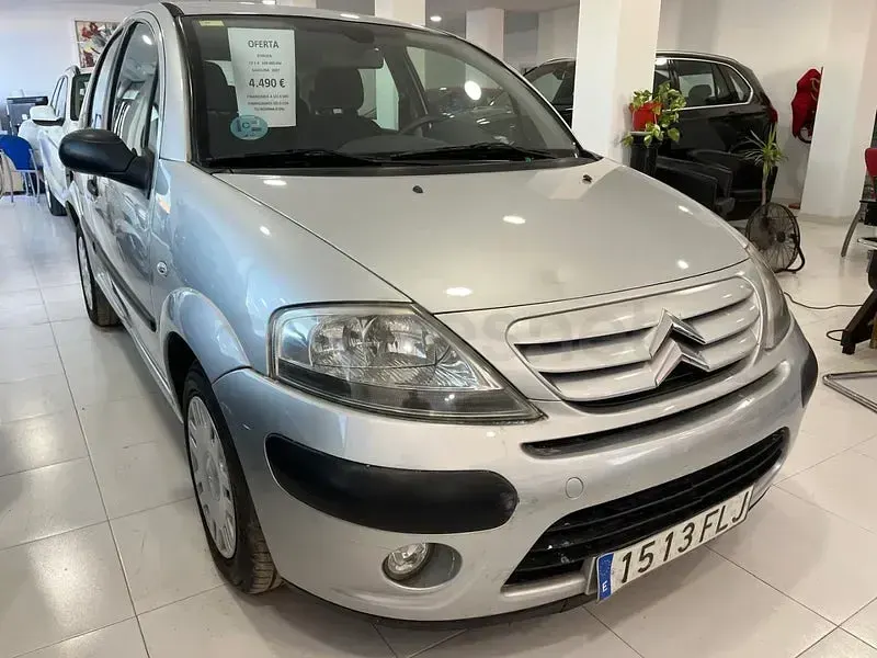 Usado Citroën C3 90 CV (66 kW) 2007 Gris / plata Berlina