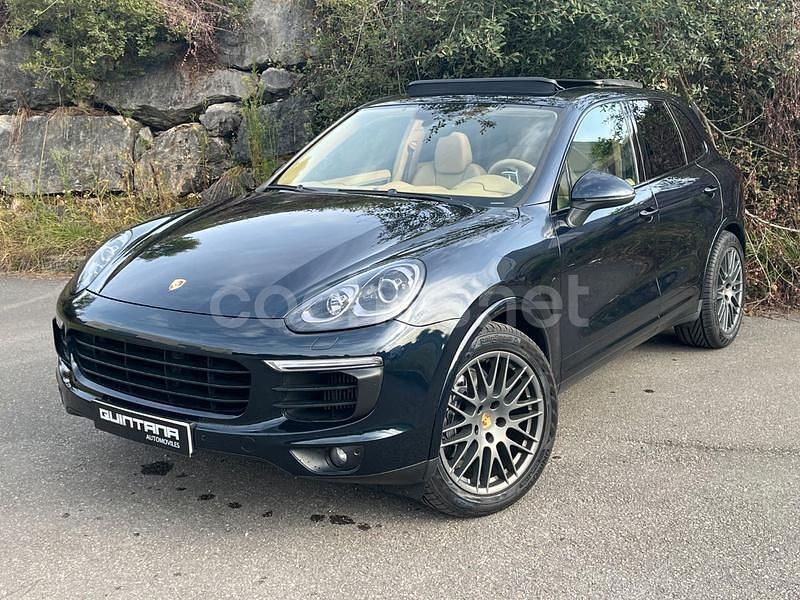Azul Usado 2016 Porsche Cayenne Platinum Edition SUV | 41.900 € (Caro) - Imagen 1/4