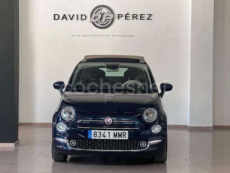 Usado Fiat 500C 70 CV (51 kW) 2024 Azul Descapotable