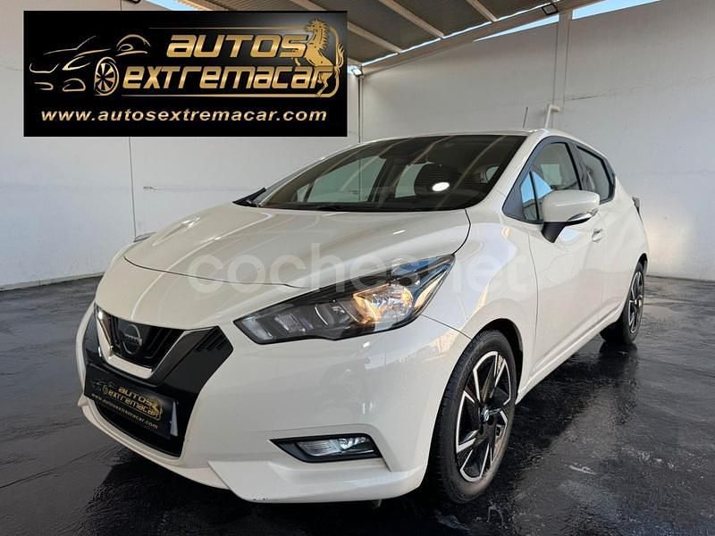 Blanco Usado 2021 Nissan Micra Visia Utilitario | 12.499 € (Precio justo) - Imagen 1/4