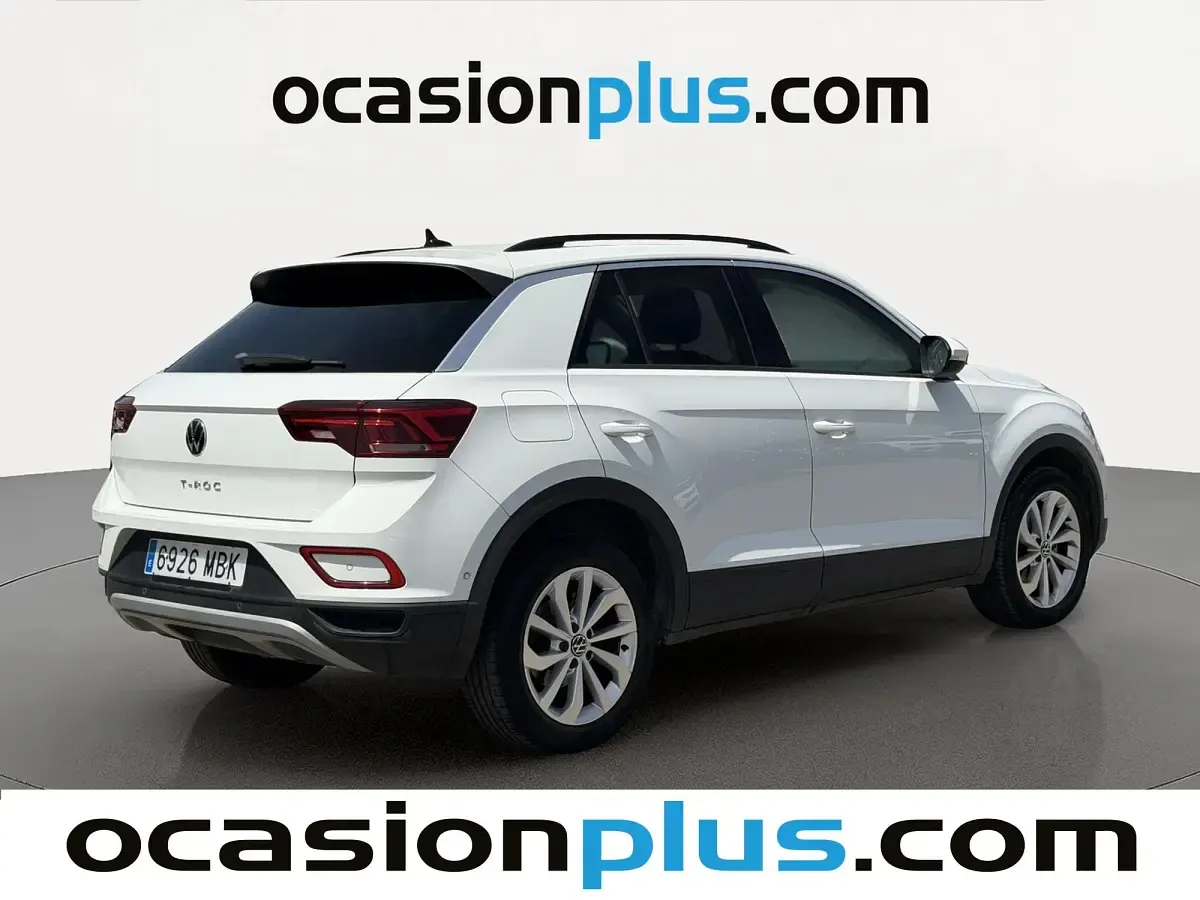 Usado VW T-Roc Life 110 CV (80 kW) 2022 Blanco SUV