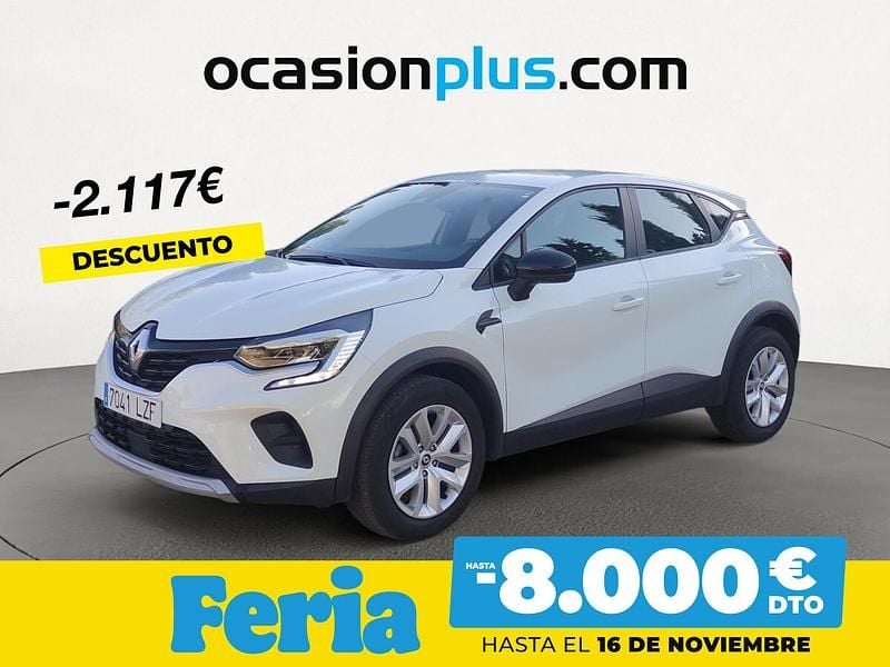 Blanco Usado 2022 Renault Captur Intens SUV | 17.790 € (Precio justo) - Imagen 1/4