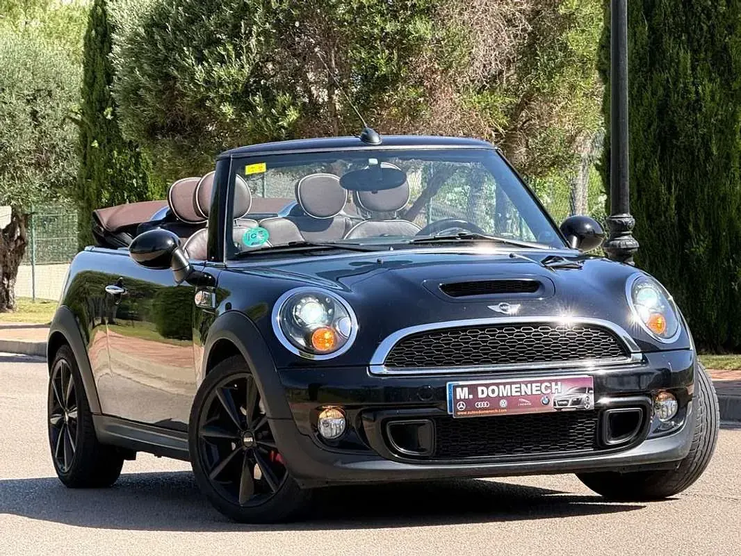 Usado Mini Cooper S Cabriolet 184 CV (135 kW) 2011 Negro Descapotable