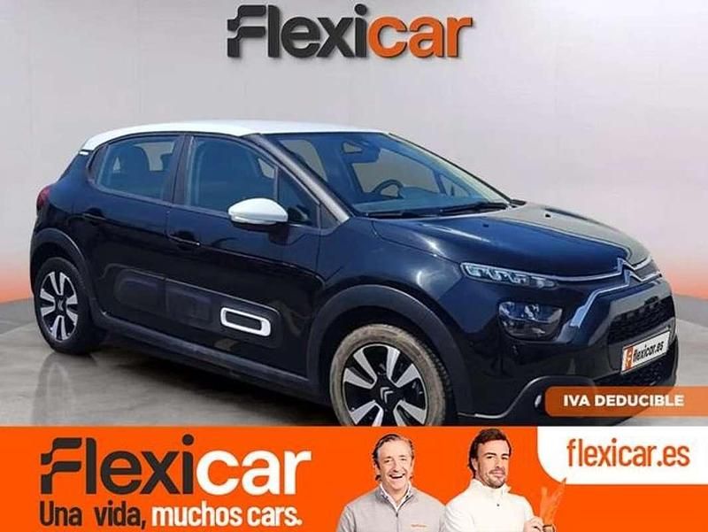 Negro Usado 2022 Citroën C3 Feel Utilitario | 11.390 € (Precio justo) - Imagen 1/4