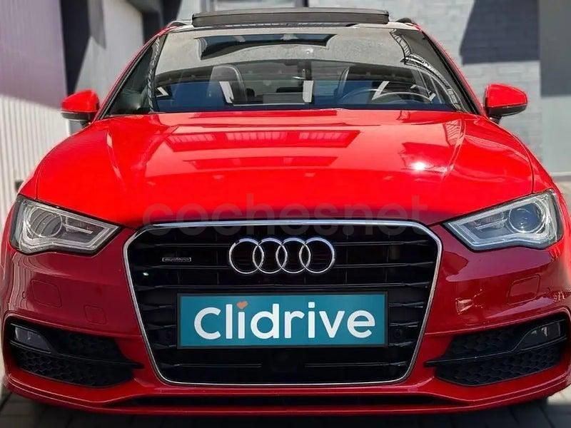 Usado Audi A3 S-Line 150 CV (110 kW) 2013 Rojo Berlina
