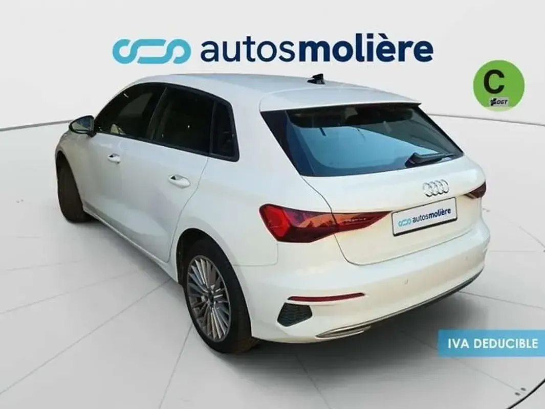 Usado Audi A3 Advanced Plus 116 CV (85 kW) 2022 Blanco Berlina