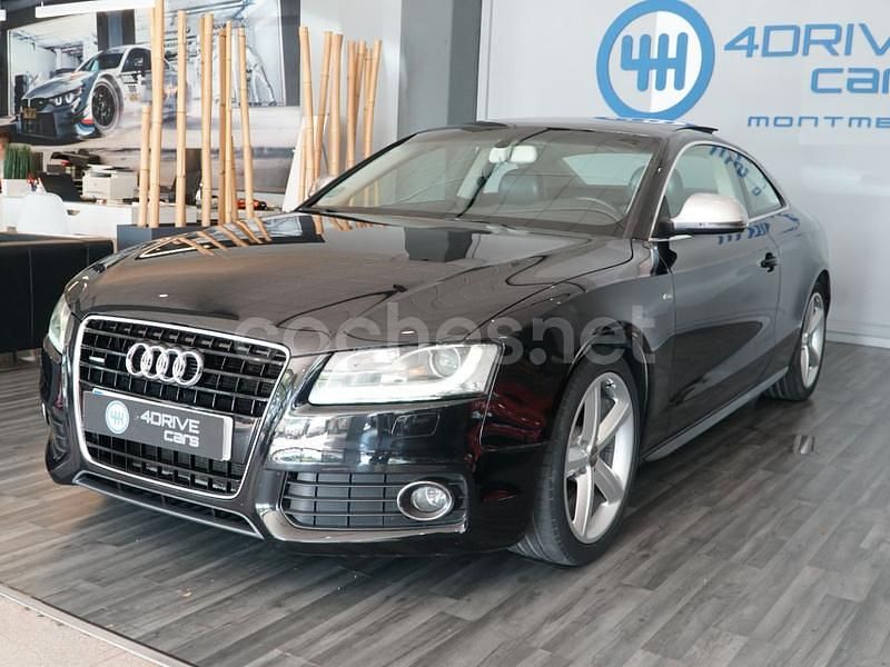 Negro Usado 2009 Audi A5 Coupe | 17.900 € (Caro) - Imagen 1/4