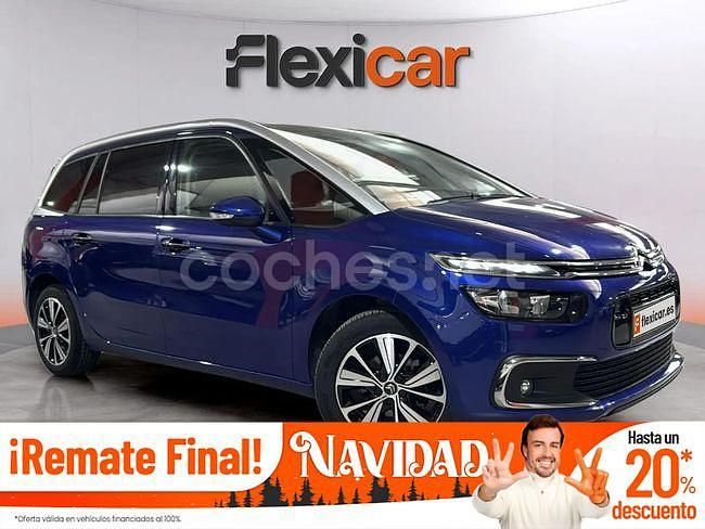 Azul Usado 2017 Citroën Grand C4 Picasso Feel Monovolumen | 12.990 € (Precio justo) - Imagen 1/4