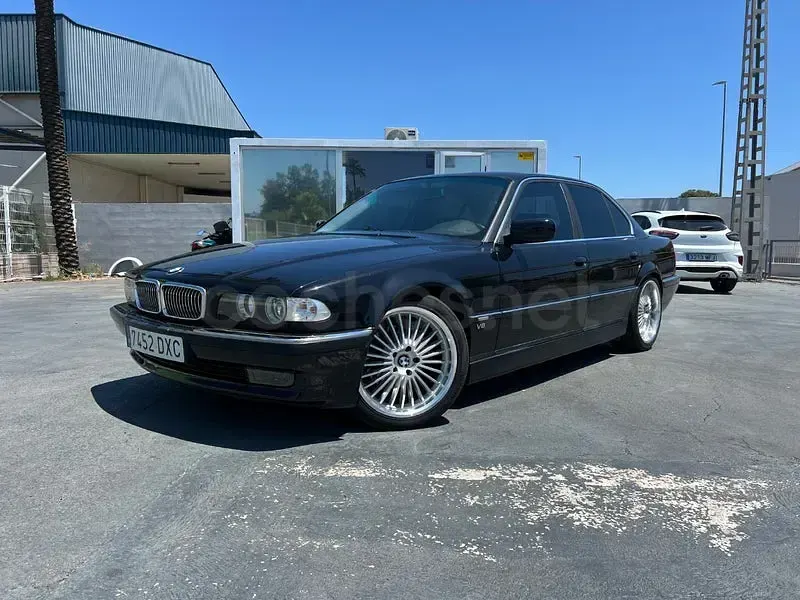 Usado BMW 735 Comfort Edition 235 CV (172 kW) 1998 Azul Berlina