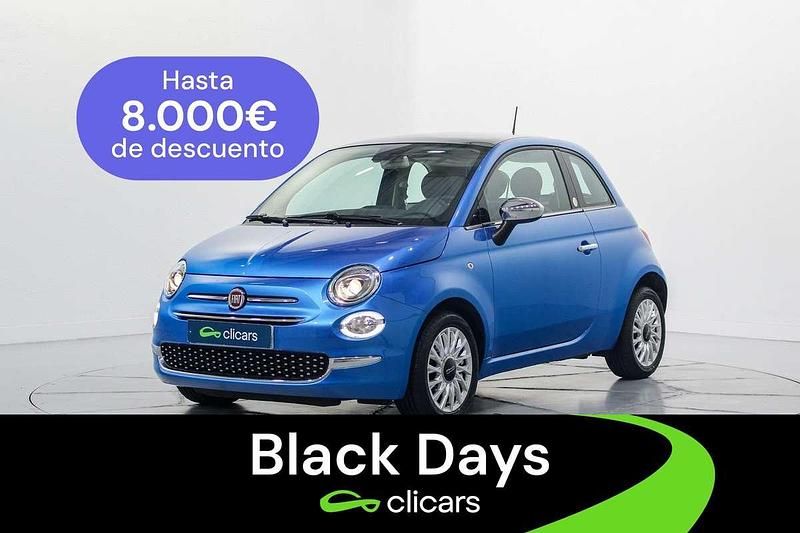Azul Usado 2019 Fiat 500 Lounge Utilitario | 8890 € (Super precio) - Imagen 1/4