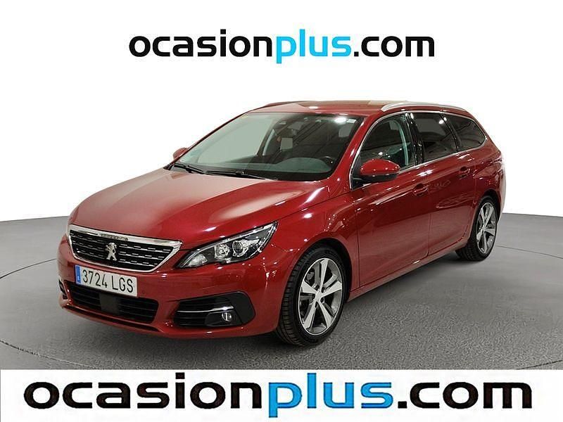 Rojo Usado 2020 Peugeot 308 SW Allure Familiar | 11.728 € (Buen precio) - Imagen 1/4