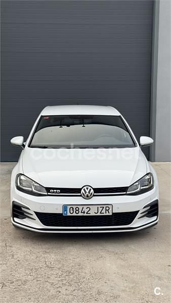 Usado VW Golf VII GTD 184 CV (135 kW) 2018 Blanco Berlina