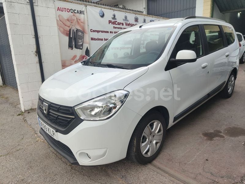 Blanco Usado 2018 Dacia Lodgy Lauréate Monovolumen | 9300 € (Precio justo) - Imagen 1/4