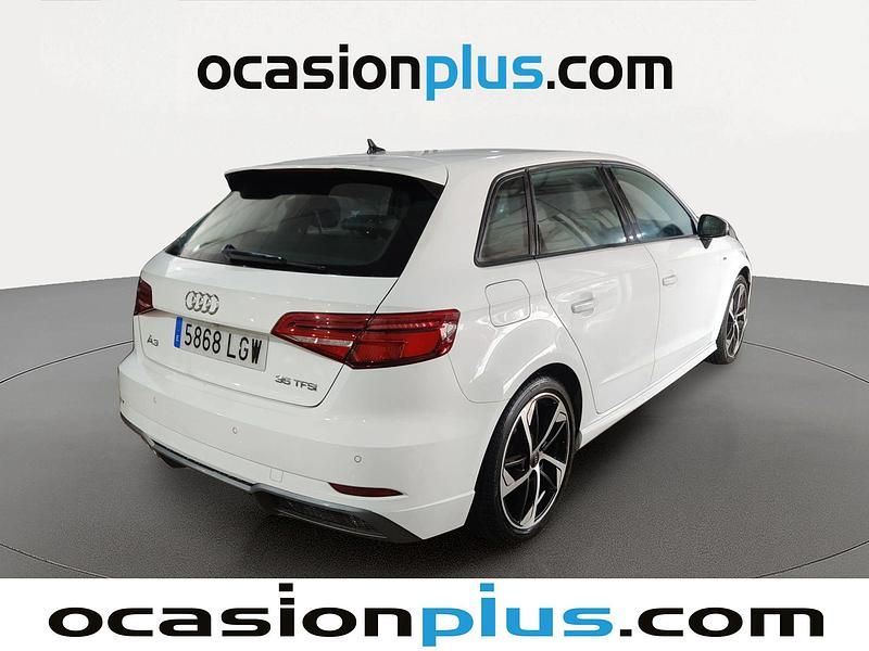 Usado Audi A3 S-Line 150 CV (110 kW) 2020 Blanco Berlina