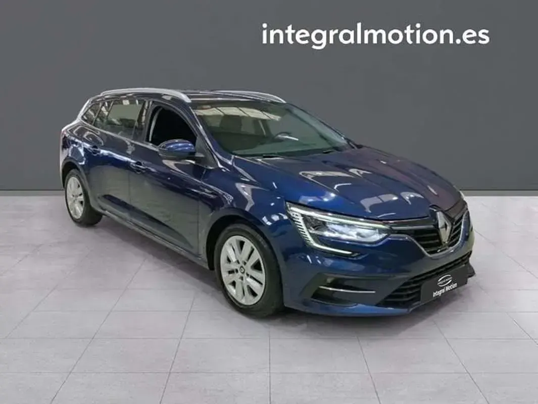 Usado Renault Mégane GrandTour Business 116 CV (85 kW) 2021 Azul Familiar