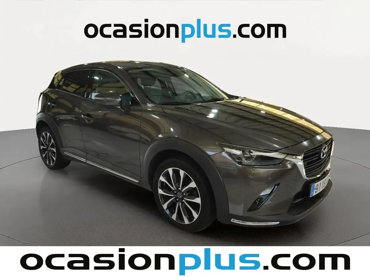 Usado Mazda CX-3 121 CV (88 kW) 2019 Gris SUV