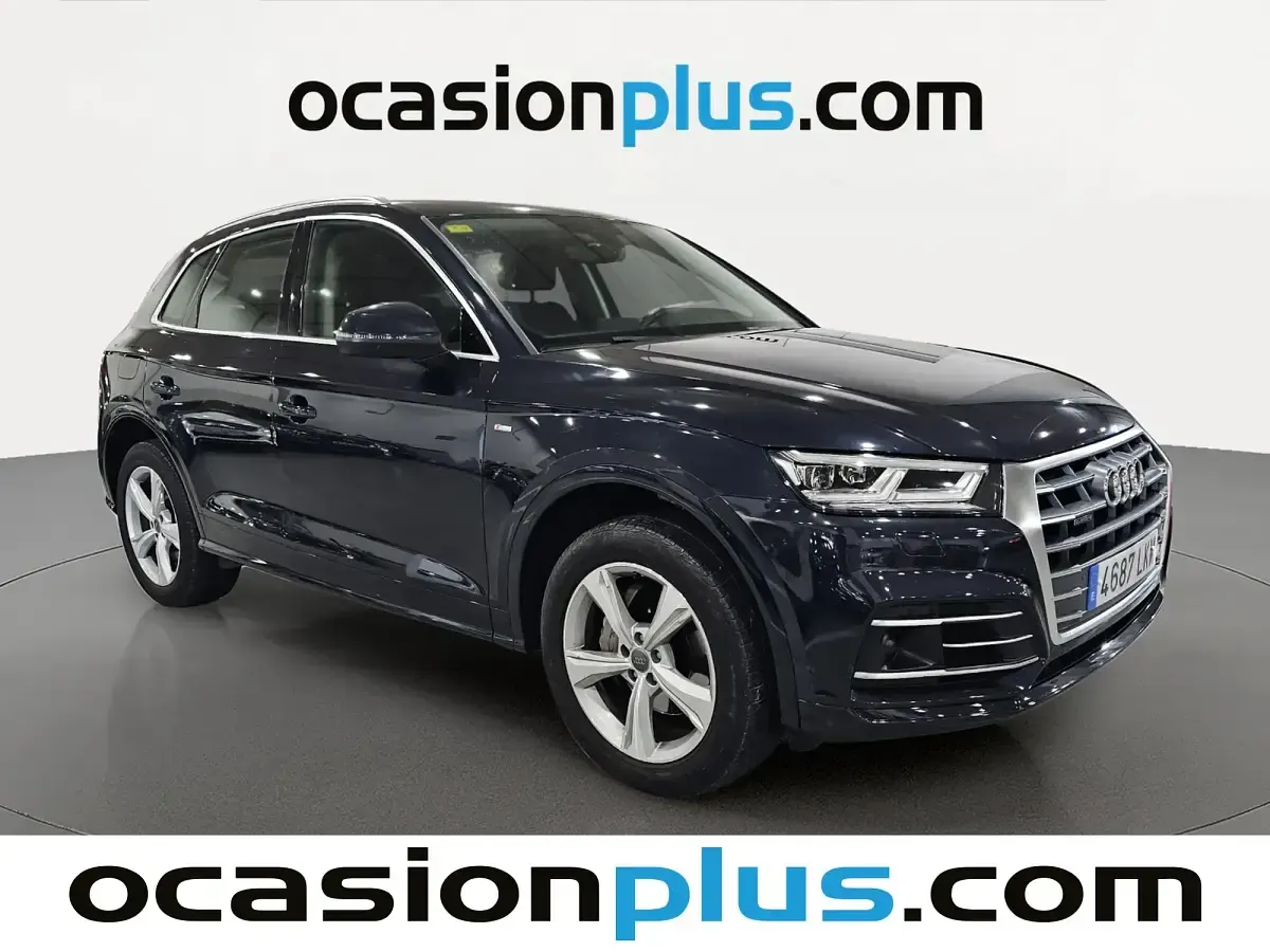 Usado Audi Q5 S-Line 190 CV (139 kW) 2020 Azul SUV