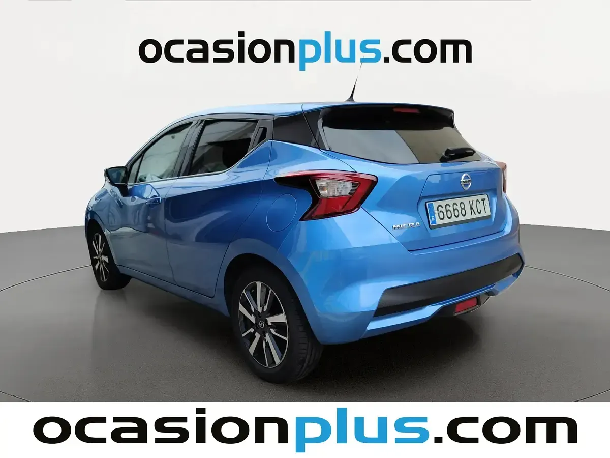 Usado Nissan Micra Acenta 71 CV (52 kW) 2017 Azul Utilitario