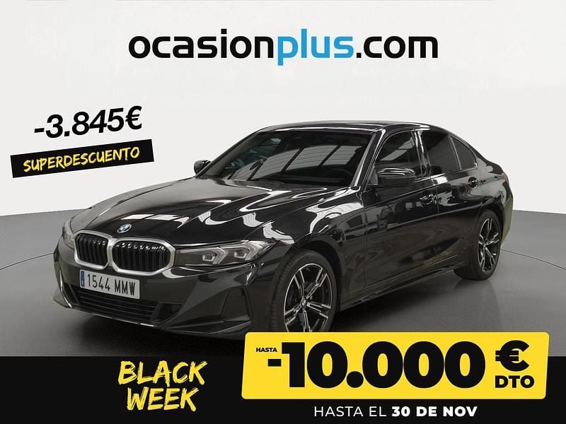 Negro Usado 2024 BMW 320 Berlina | 37.900 € (Precio justo) - Imagen 1/4