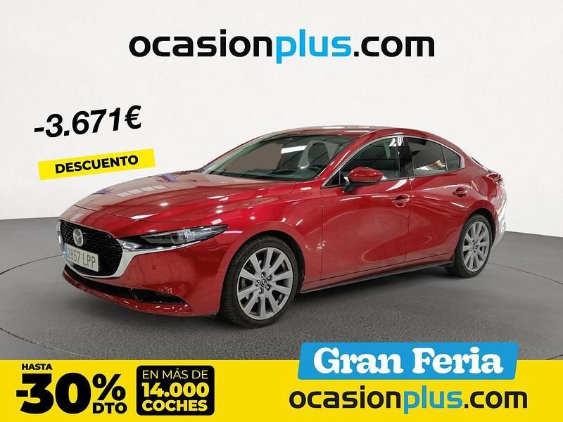 Rojo Usado 2021 Mazda 3 | 22.350 € (Precio justo) - Imagen 1/4