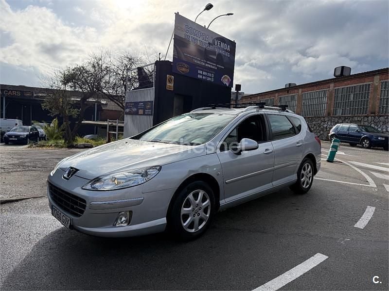 Gris / plata Usado 2010 Peugeot 407 Familiar | 2900 € (Buen precio) - Imagen 1/4