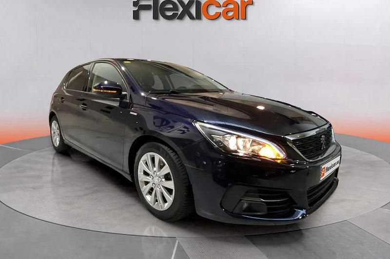 Azul Usado 2020 Peugeot 308 Style Berlina | 10.390 € (Precio justo) - Imagen 1/4