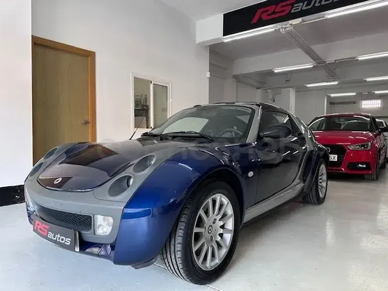 Usado Smart Roadster 82 CV (60 kW) 2005 Azul Descapotable