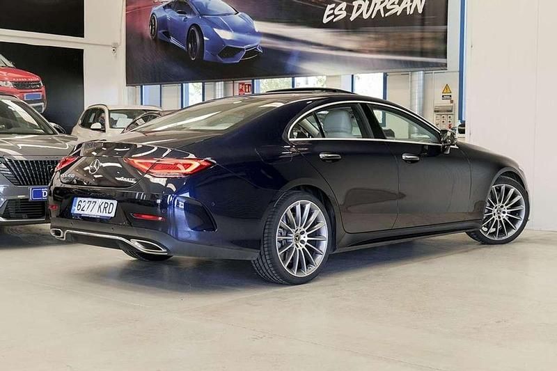 Usado Mercedes CLS450 393 CV (289 kW) 2018 Azul Berlina