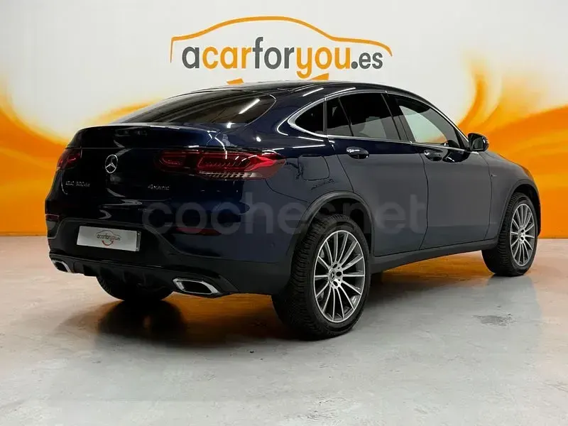 Usado Mercedes GLC300e 306 CV (225 kW) 2023 Azul Coupe