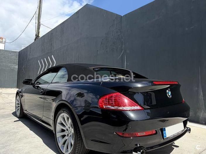 Usado BMW 635 Cabriolet Comfort Edition 286 CV (210 kW) 2008 Negro Descapotable