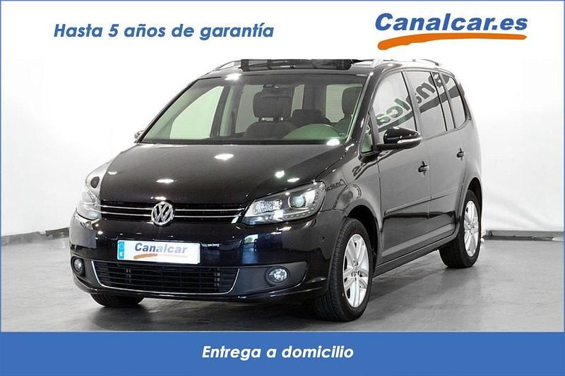 Usado VW Touran Advance 140 CV (102 kW) 2014 Negro Monovolumen
