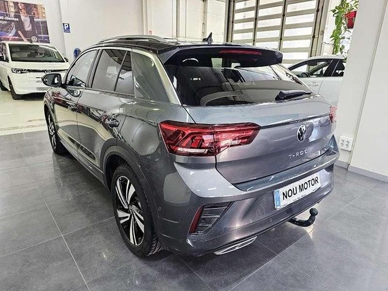 Usado VW T-Roc R-line 190 CV (139 kW) 2022 Gris SUV