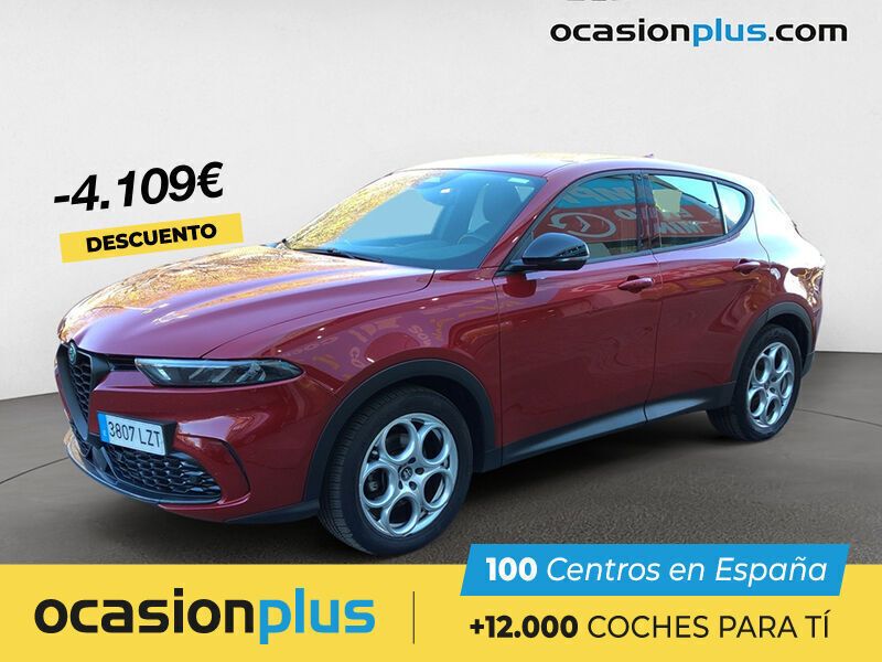 Rojo Usado 2022 Alfa Romeo Tonale Sprint SUV | 24.850 € (Precio justo) - Imagen 1/4