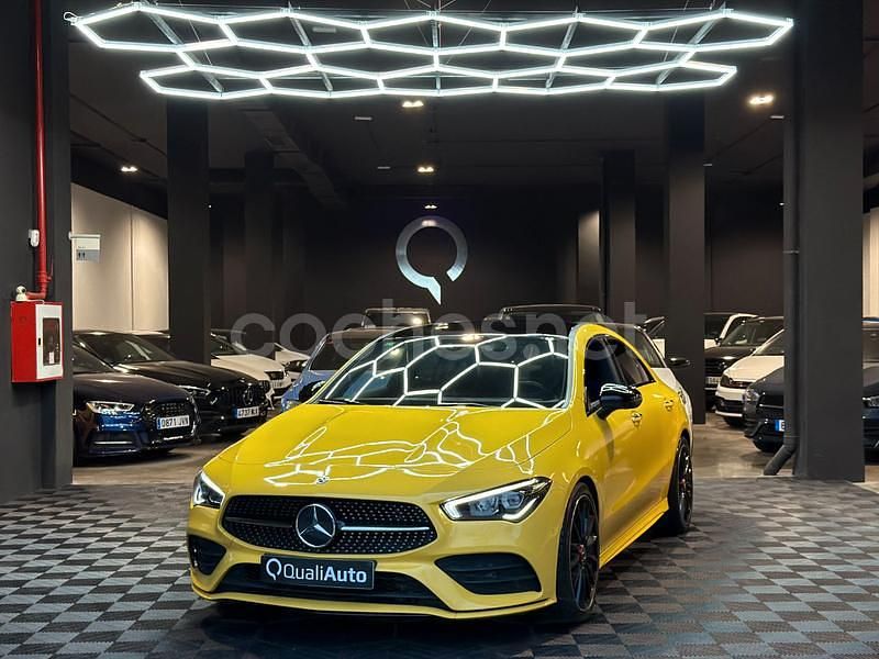 Amarillo Usado 2020 Mercedes CLA180 Berlina | 31.990 € (Caro) - Imagen 1/4