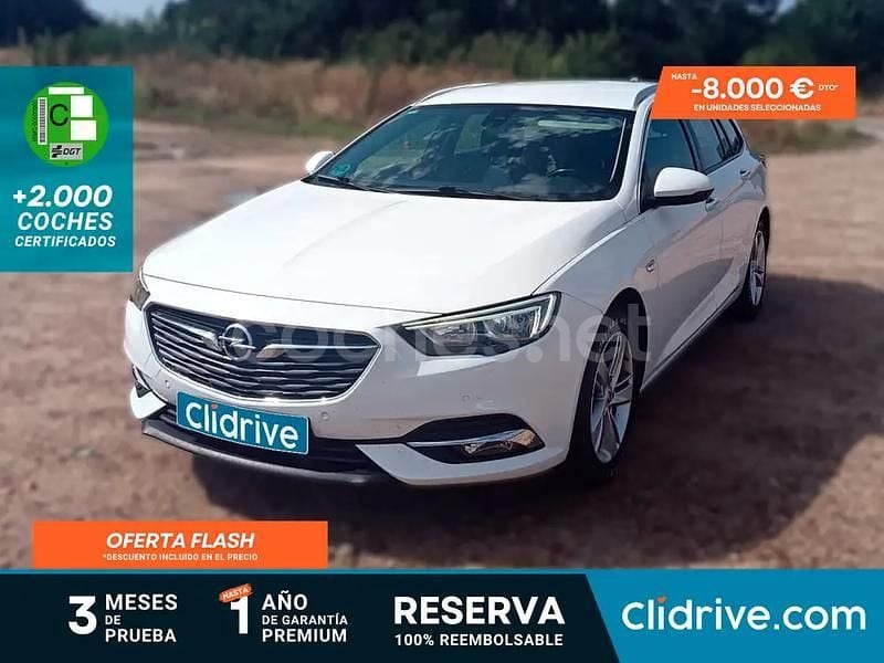 Blanco Usado 2018 Opel Insignia Selective Familiar | 8990 € (Super precio) - Imagen 1/4