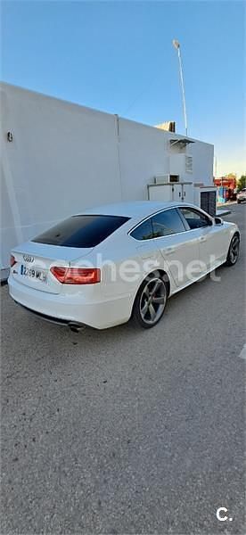 Begagnad Audi A5 Sportback S-Line 170 HK (125 kW) 2014 Vit Halvkombi