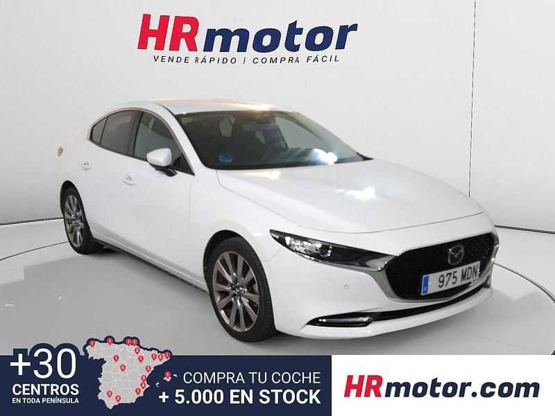 Blanco Usado 2023 Mazda 3 Berlina | 24.090 € (Un poco caro) - Imagen 1/4