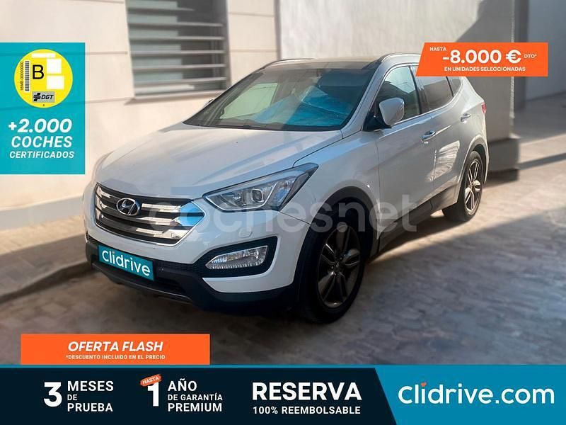 Blanco Usado 2013 Hyundai Santa Fe Edition SUV | 10.690 € (Buen precio) - Imagen 1/3