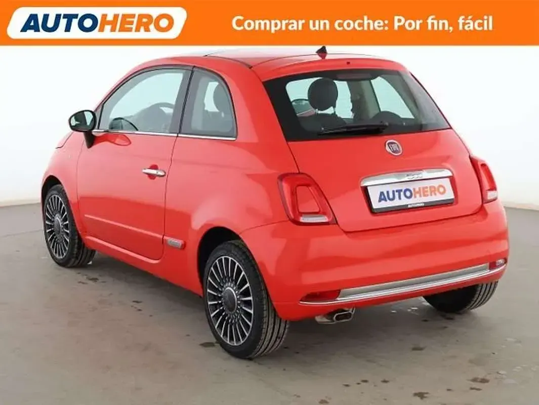 Usado Fiat 500 Lounge 71 CV (52 kW) 2016 Rojo Utilitario