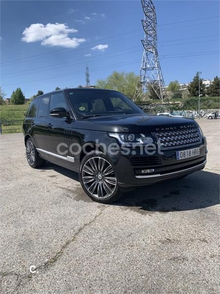 Negro Usado 2013 Land Rover Range Rover Vogue SUV | 21.000 € (Super precio) - Imagen 1/4