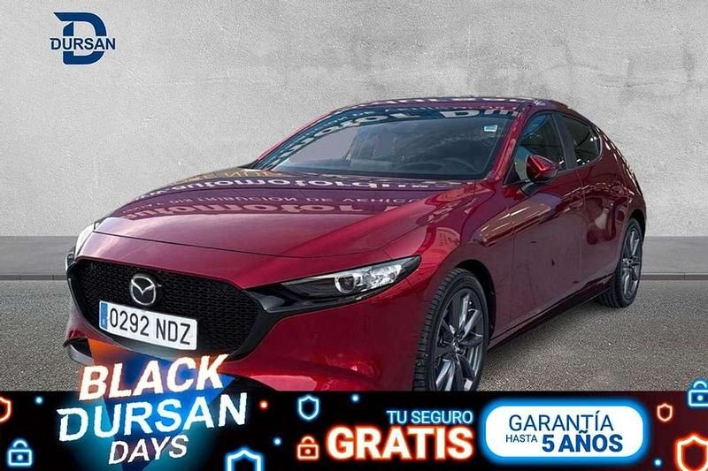 Rojo Nuevo 2025 Mazda 3 Exclusive-Line Utilitario | 25.690 € (Precio justo) - Imagen 1/4