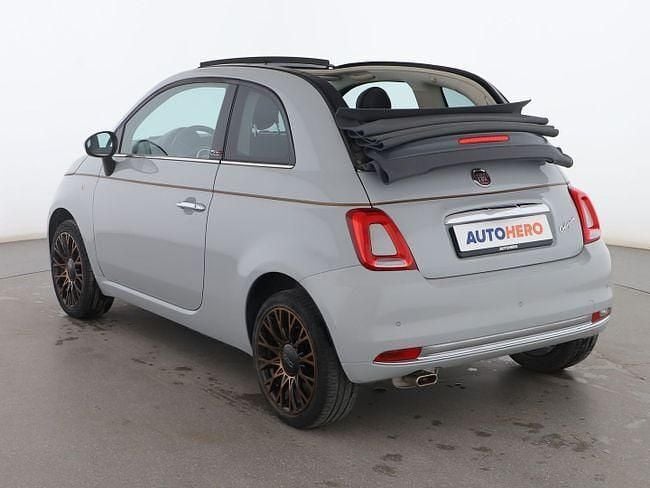 Usado Fiat 500 Collezione 71 CV (52 kW) 2019 Gris Descapotable